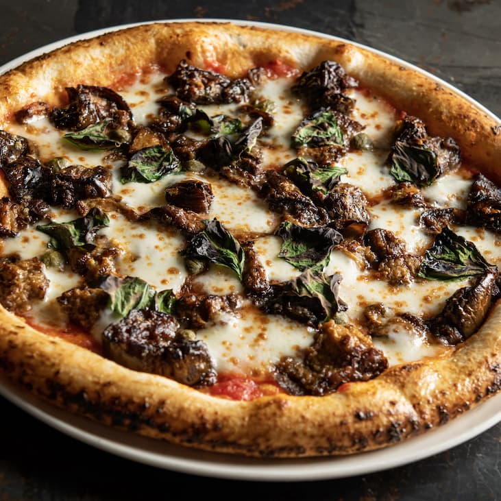 Pizza Cà tím nướng