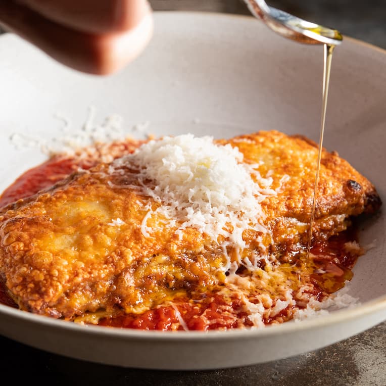 Mì Lasagna đút lò kèm phô mai Mozzarella nhà làm